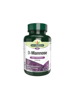 Natures Aid D-Mannose 1000 mg (60 Tablets)
