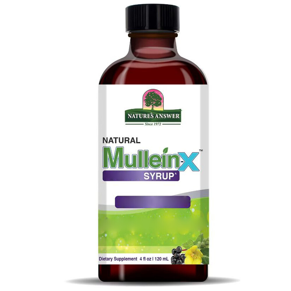 Nature's Answer – Mullein-X köhasiirup – 120 ml - Image 2