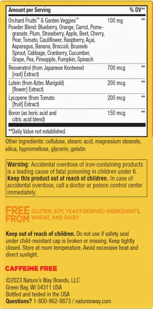 Nature's Way – Alive! Daily Energy Complete multivitamiin 60 tabletti - Image 3