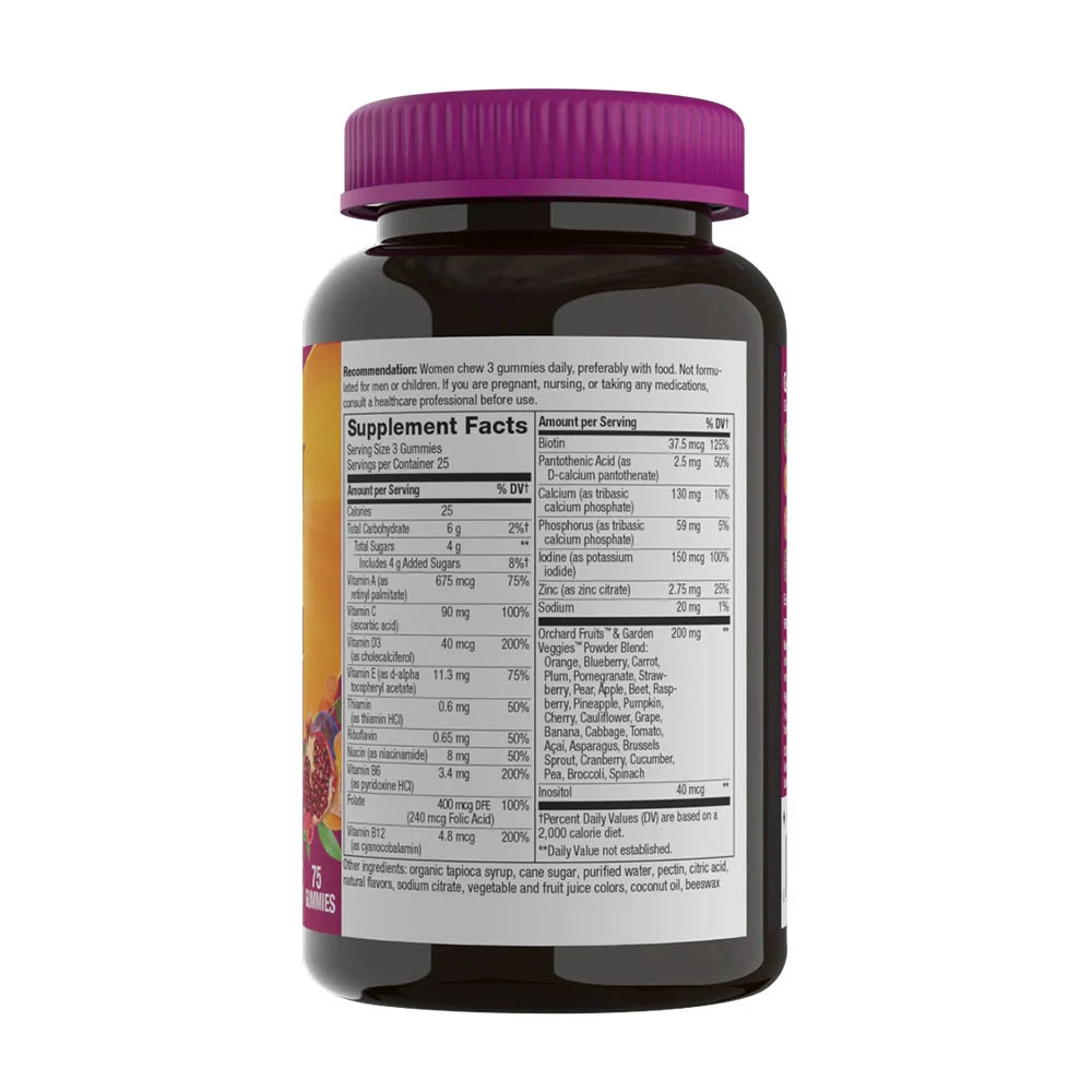Nature's Way – Alive!® Premium women’s gummy multivitamin – 75 gummies - Image 2