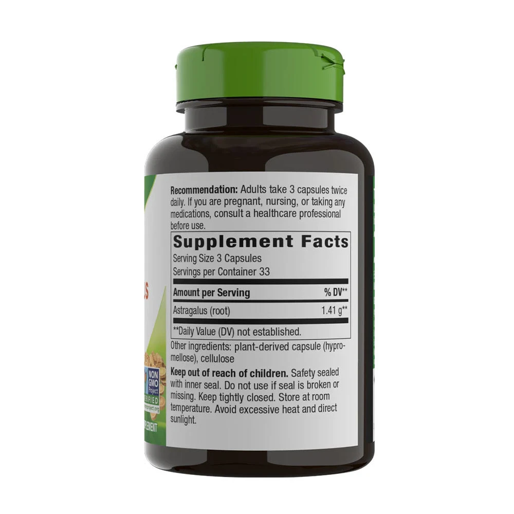 Nature's Way – Astragalus root 100 kapslit - Image 4