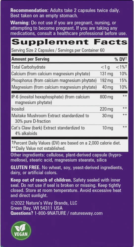 Natures Way – Cell Forté MAX3 120 kapslid - Image 4