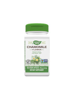 Natures Way Chamomile Flowers (100 Capsules)