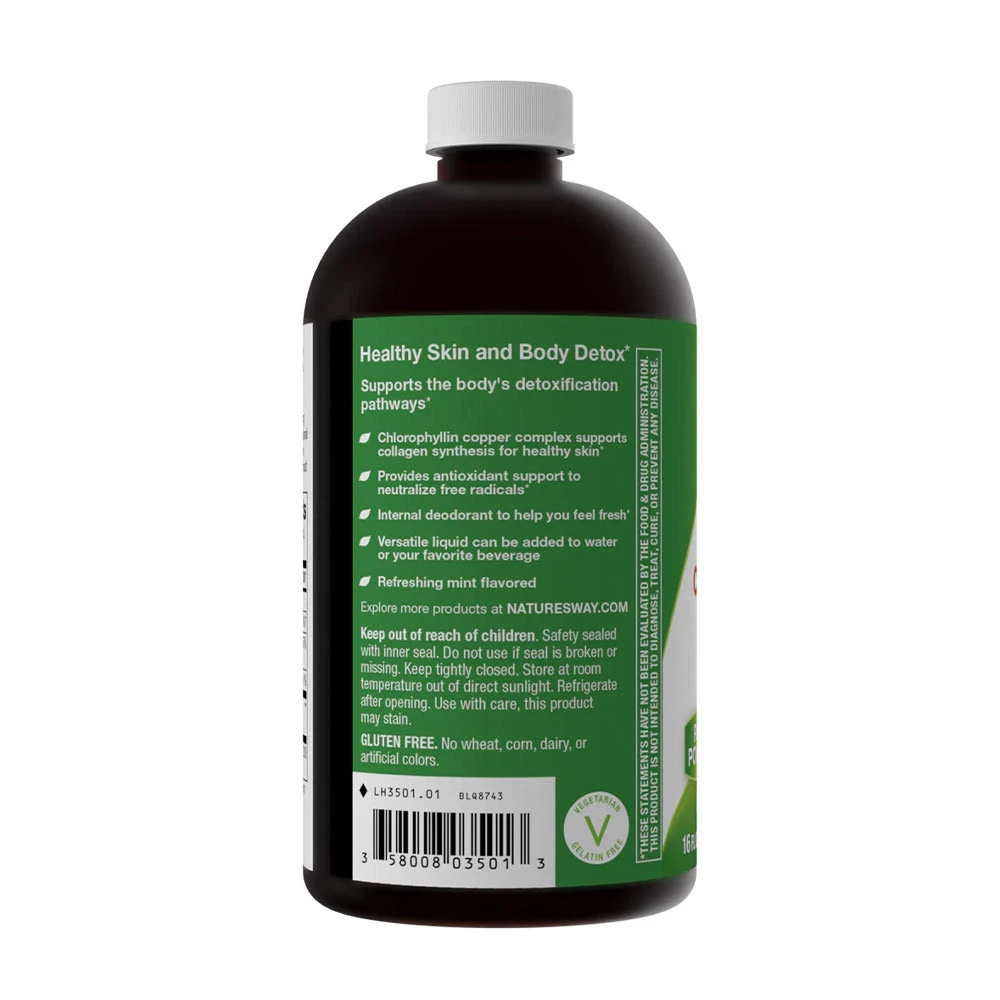 Natures Way – Chlorofresh vedel klorofüll 480 ml, piparmünt - Image 9