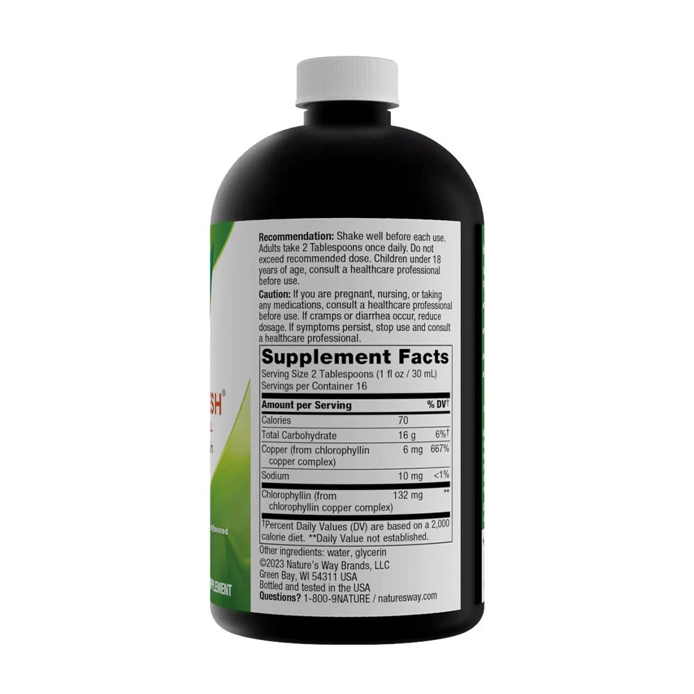 Natures Way – Chlorofresh flydende klorofüül uden smag – 480 ml - Image 4