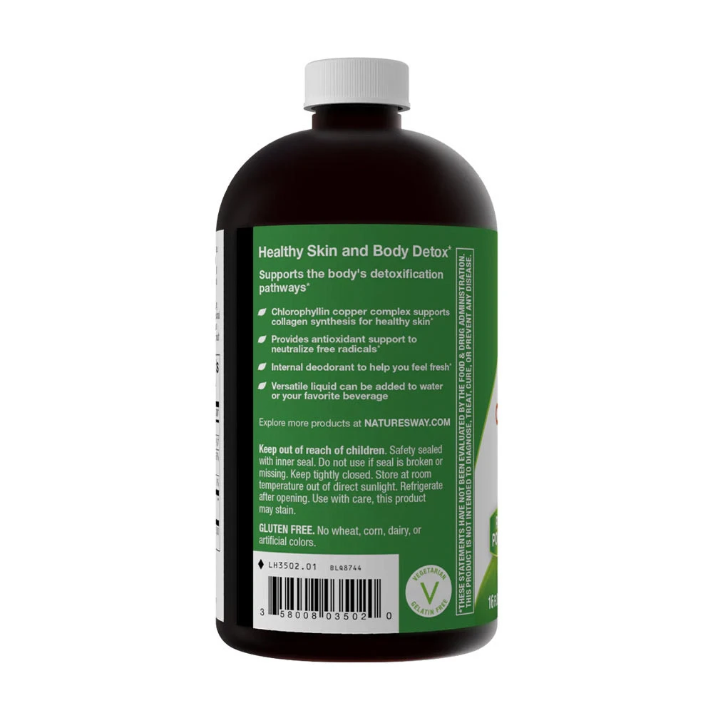Natures Way – Chlorofresh flydende klorofüül uden smag – 480 ml - Image 5