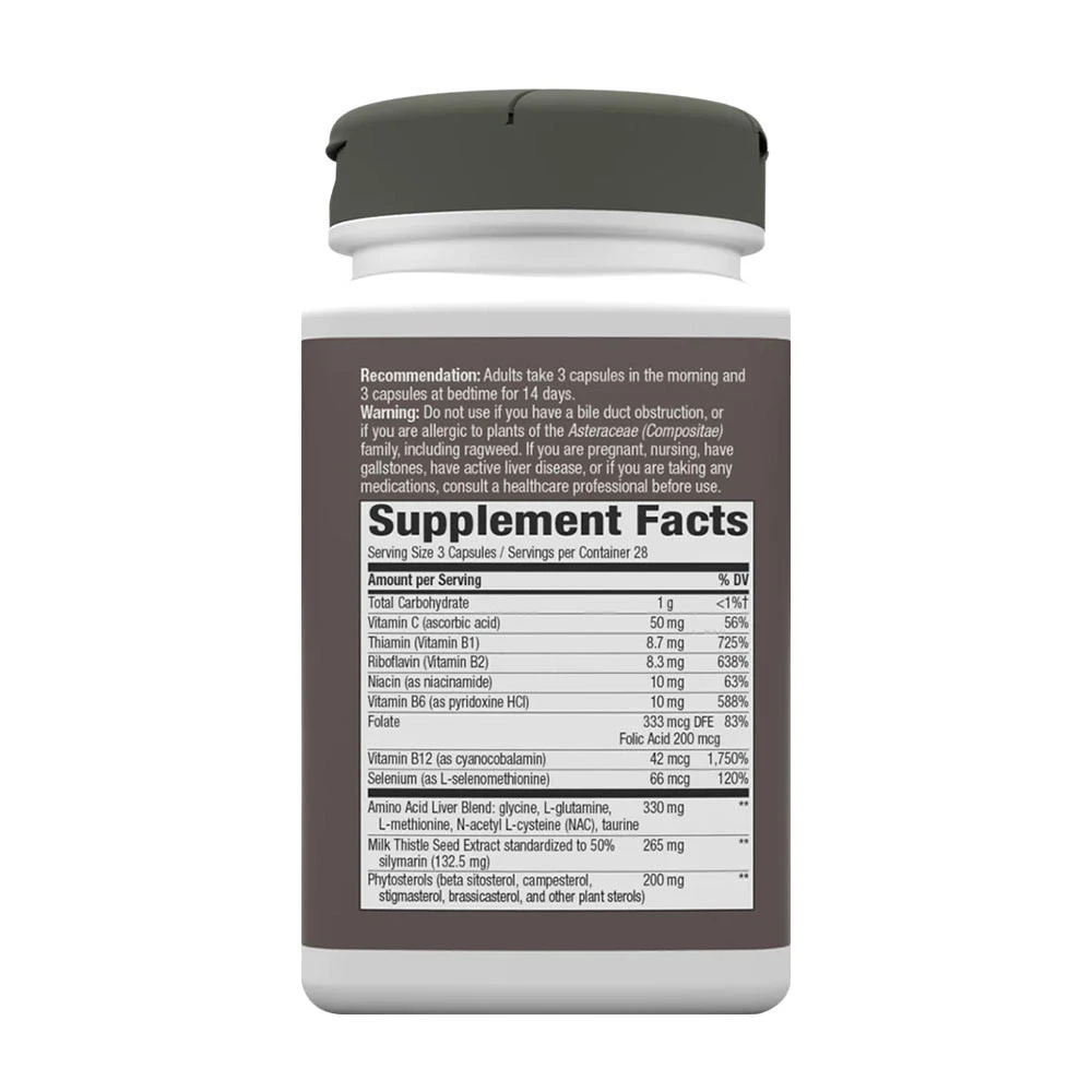 Natures Way – Complete Liver Cleanse – 84 kapslit - Image 4