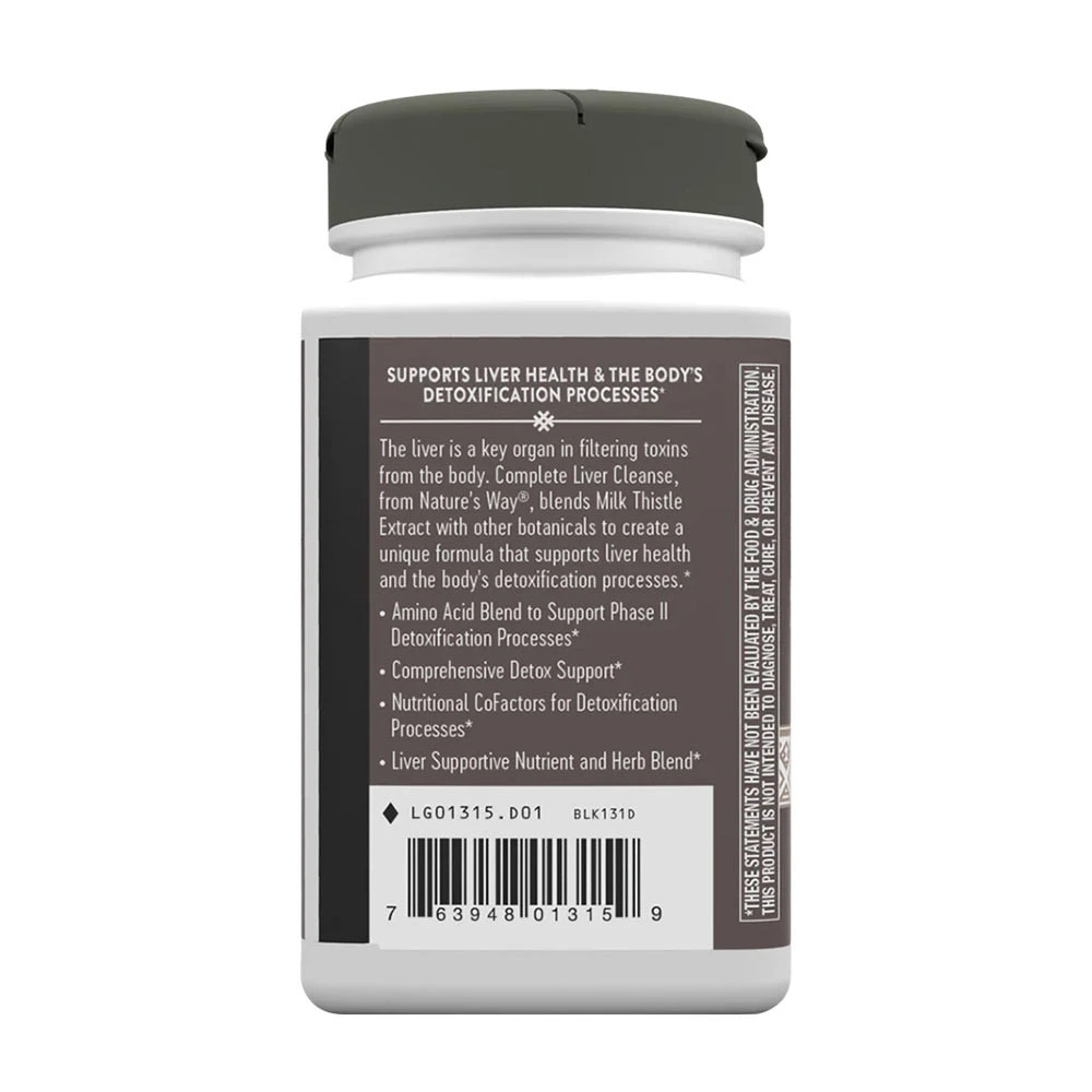 Natures Way – Complete Liver Cleanse – 84 kapslit - Image 9