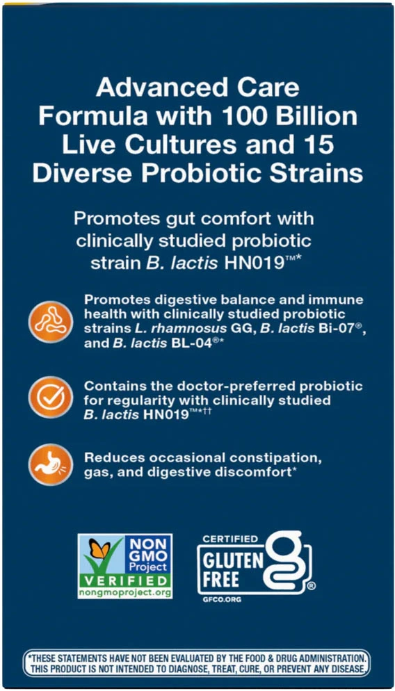 Natures Way – Fortify Optima 100 Billion Probiotics – 30 kapslit - Image 5