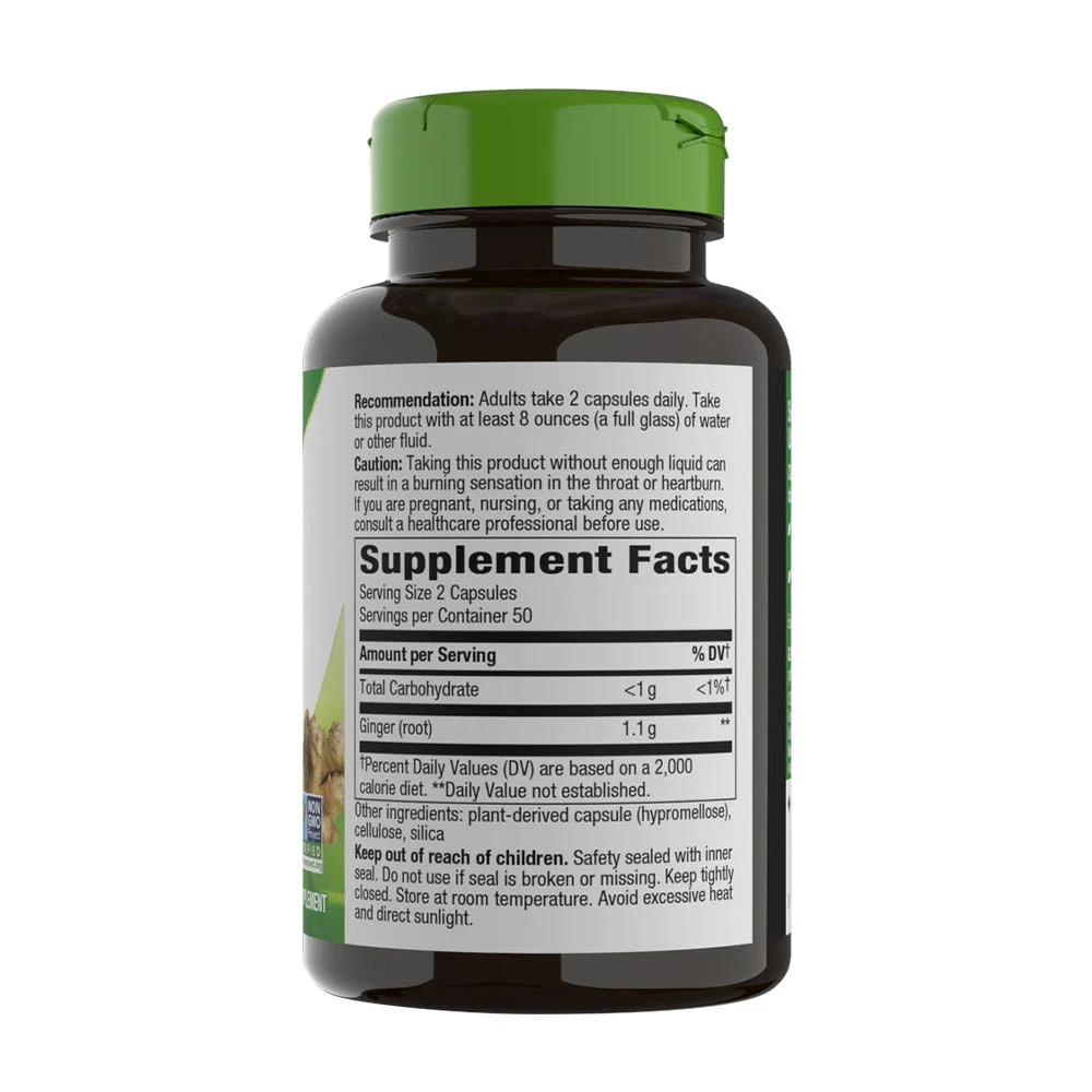 Natures Way – ingverijuure 100 kapslit - Image 2