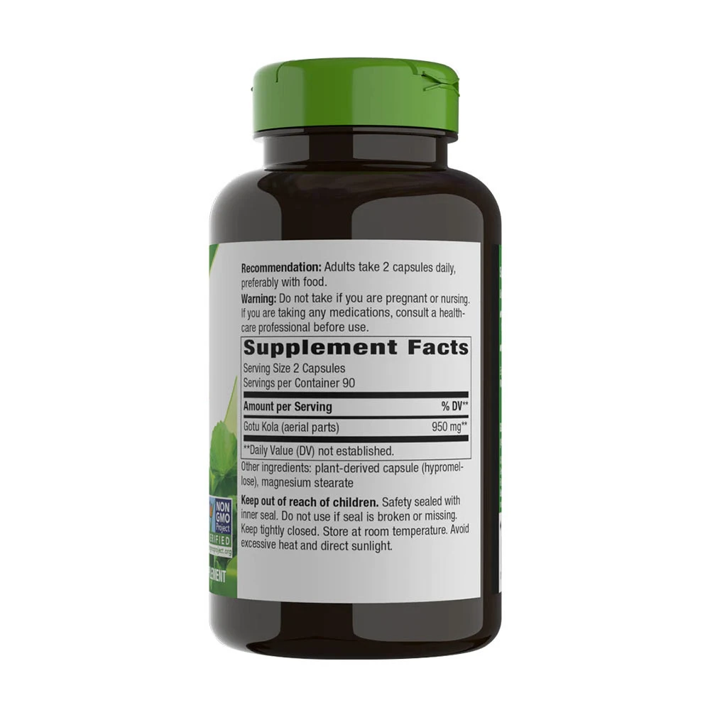 Natures Way – Gotu Kola herb – 180 kapslit - Image 2