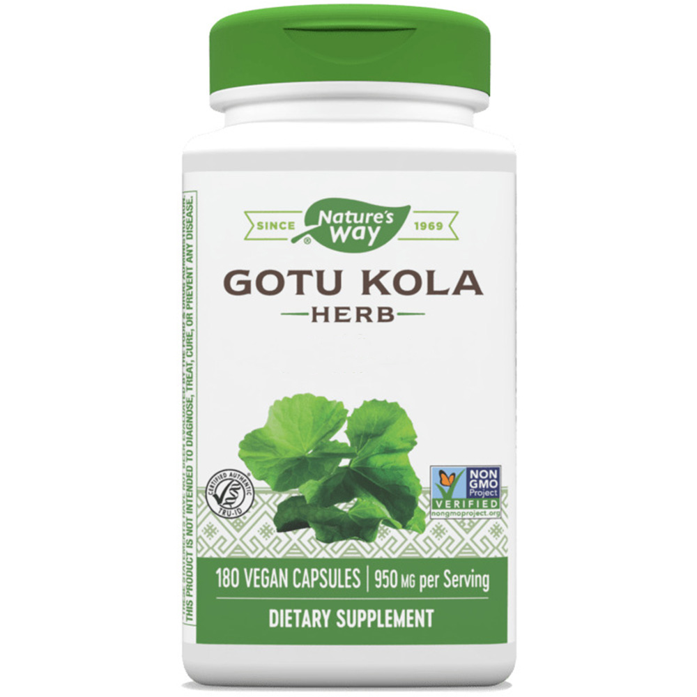 Natures Way – Gotu Kola herb – 180 kapslit - Image 4
