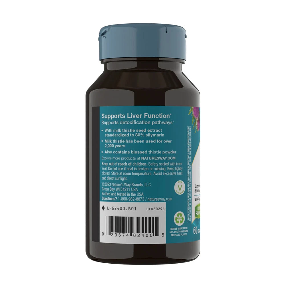 Natures Way – Milk Thistle 60 kapslid - Image 3