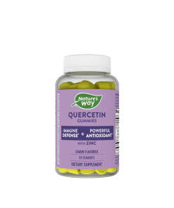 Natures Way Quercetin Gummies with Zinc (60 Gummies
