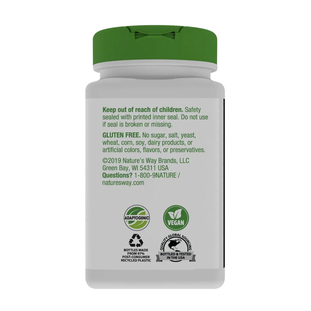 Natures Way – Siberian Eleuthero 100 kapslit - Image 3