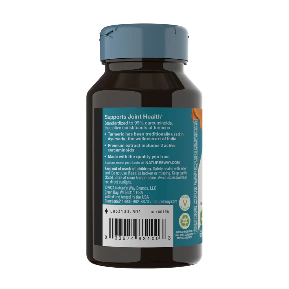 Natures Way – Gurkemeje Premium ekstrakt – 60 tabletti - Image 9