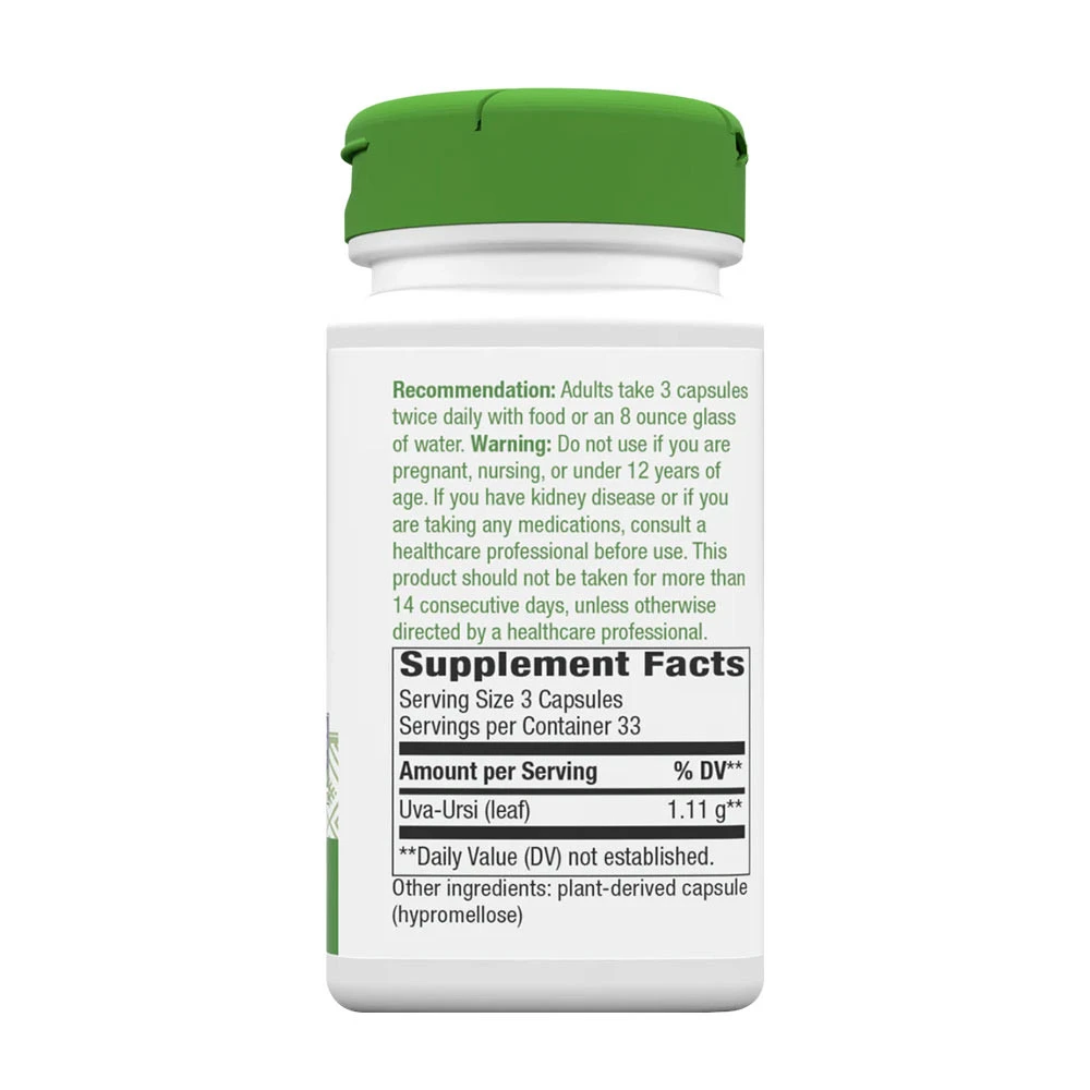 Natures Way – Uva Ursi blade – 100 kapslit - Image 2