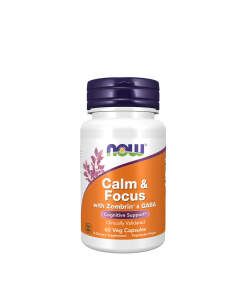 Now Foods - Calm & Focus with Zembrin® & GABA (60 Veg Capsules)
