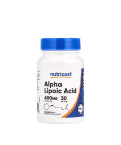 Nutricost Alpha Lipoic Acid 600 mg (60 Capsules)