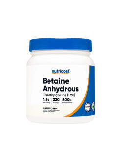 Nutricost Betaine Anhydrous (TMG) Powder (500 g)
