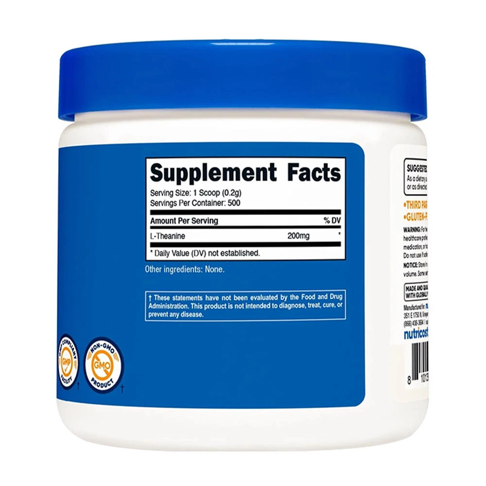 Nutricost – L-theaniini pulber – 100 g - Pilt 4