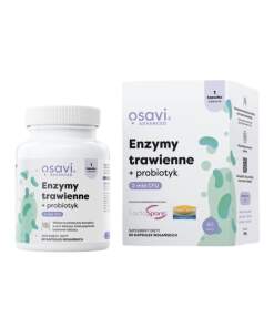 OSAVI Digestive enzymes + probiotic (60 caps)