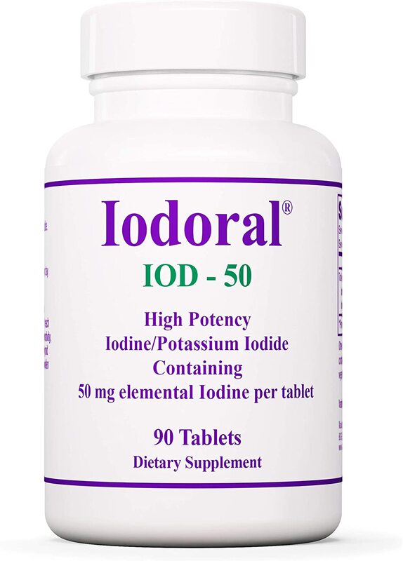 Optimox Corporation – Optimox Corporation Iodoral (iodine and potassium iodide) 50mg 90 tabletti - Image 2