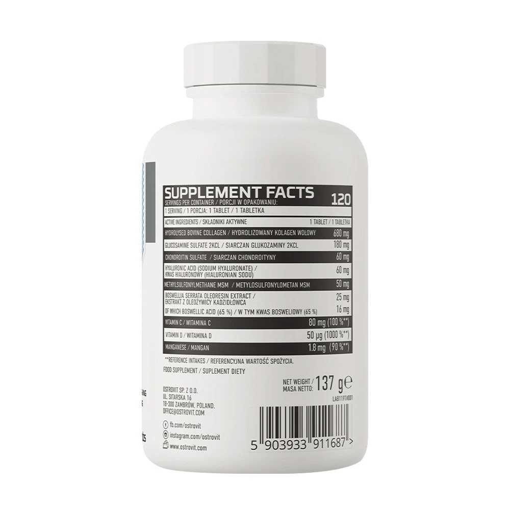 OstroVit – Flex Regen 120 tabletid - Image 4