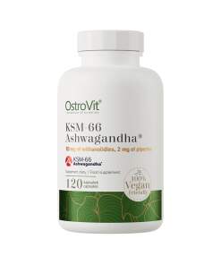 Ostrovit KSM-66 Ashwagandha® Vege (120 Capsules)