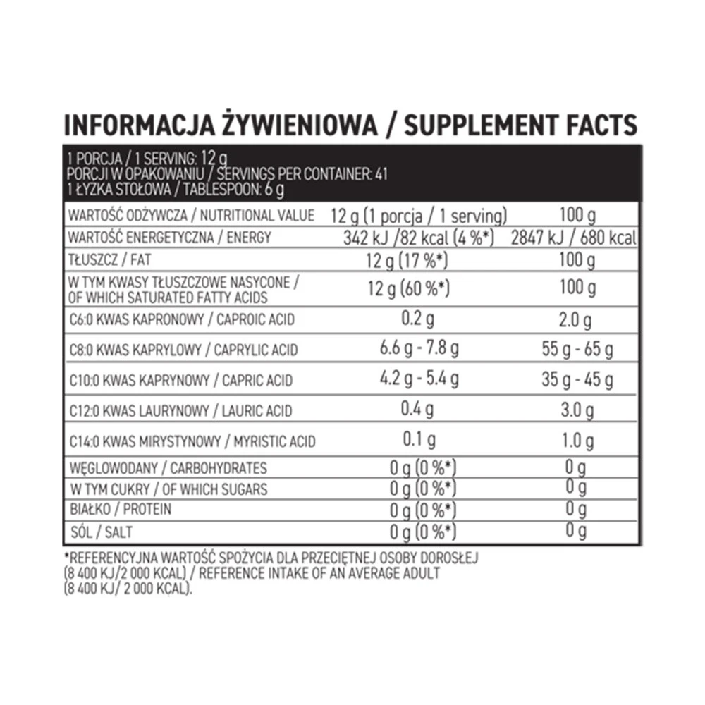 Ostrovit – MCT õli – 500 ml - Image 3