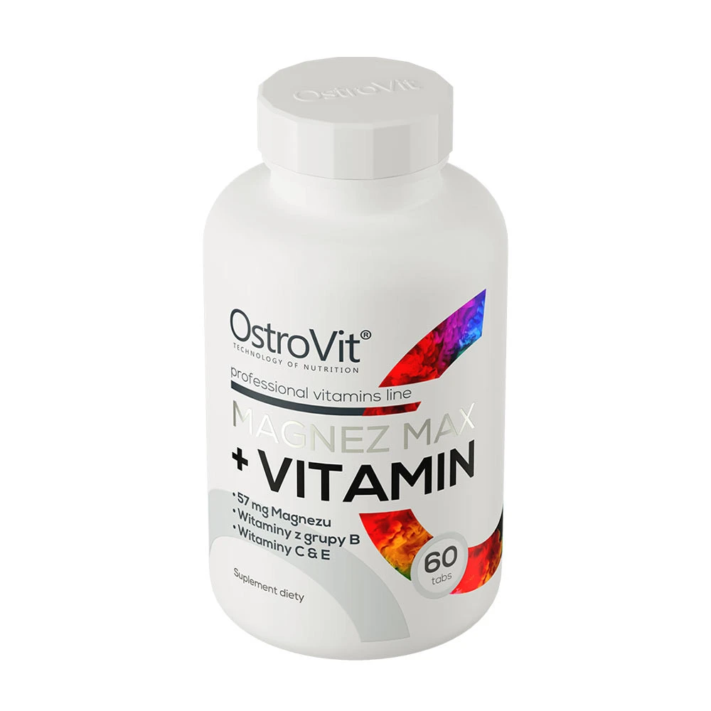 Ostrovit – Magnez MAX + vitamiinid – 60 tabletti - Image 3