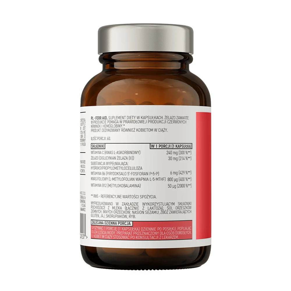 Ostrovit – Pharma Ferr Aid 60 kapslid - Image 7