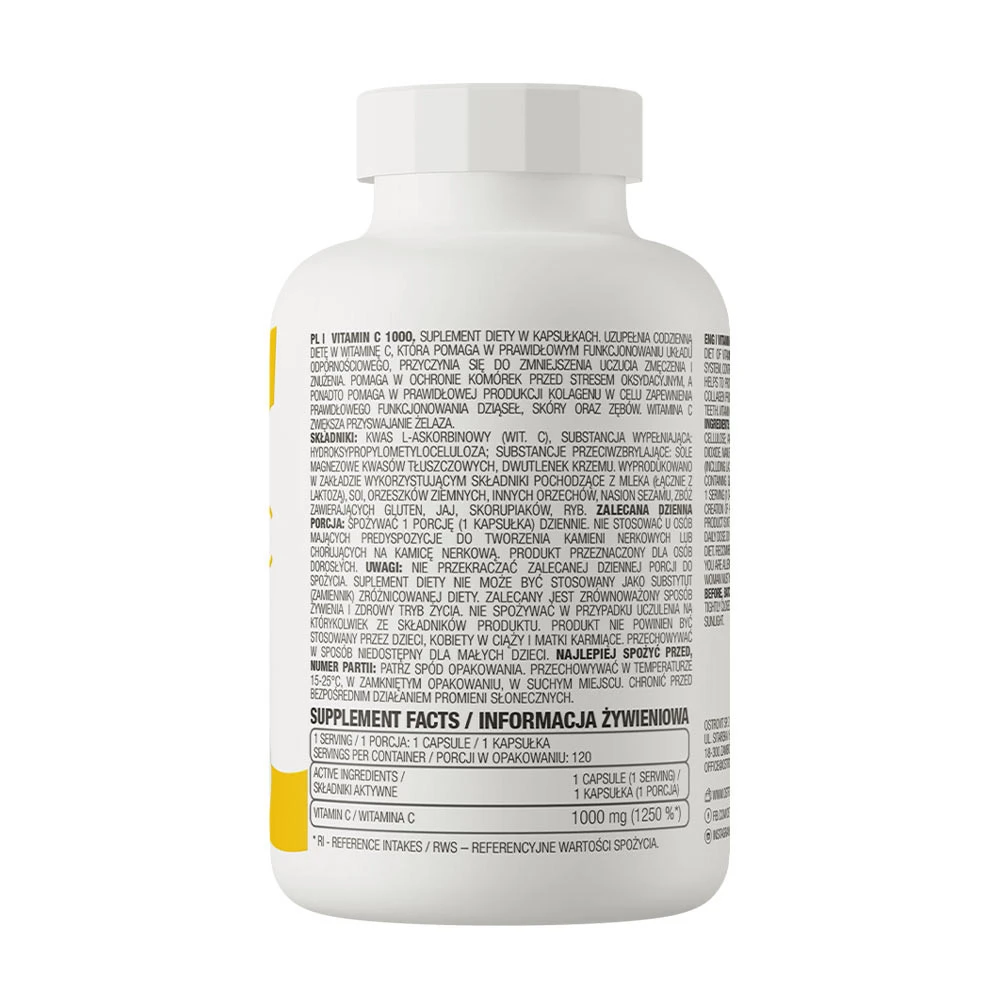 OstroVit – C-vitamiin 1000 mg, 120 kapslit - Image 4