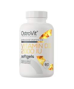 Ostrovit Vitamin D3 2000 IU (60 Softgels)