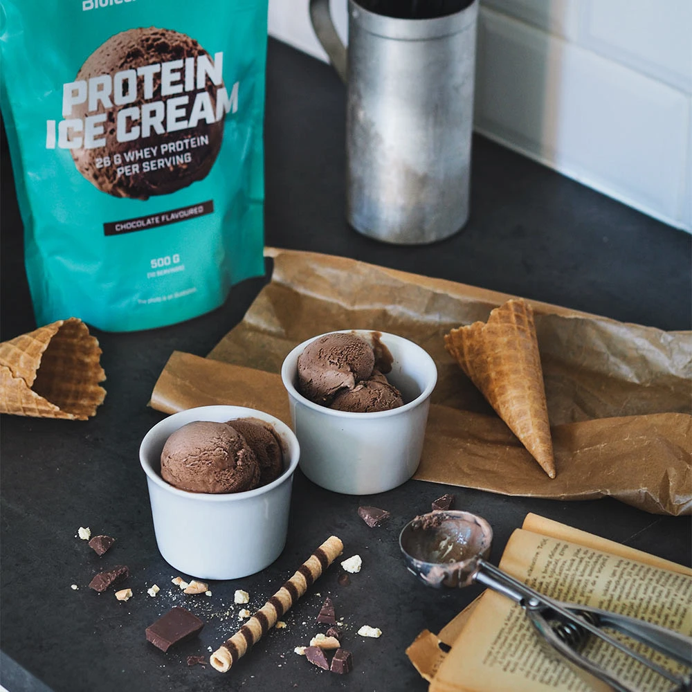 Proteiinijäätis šokolaadi – 500 g - Image 3