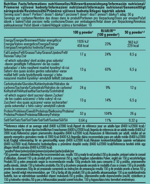 Proteiinijäätis šokolaadi – 500 g - Image 4