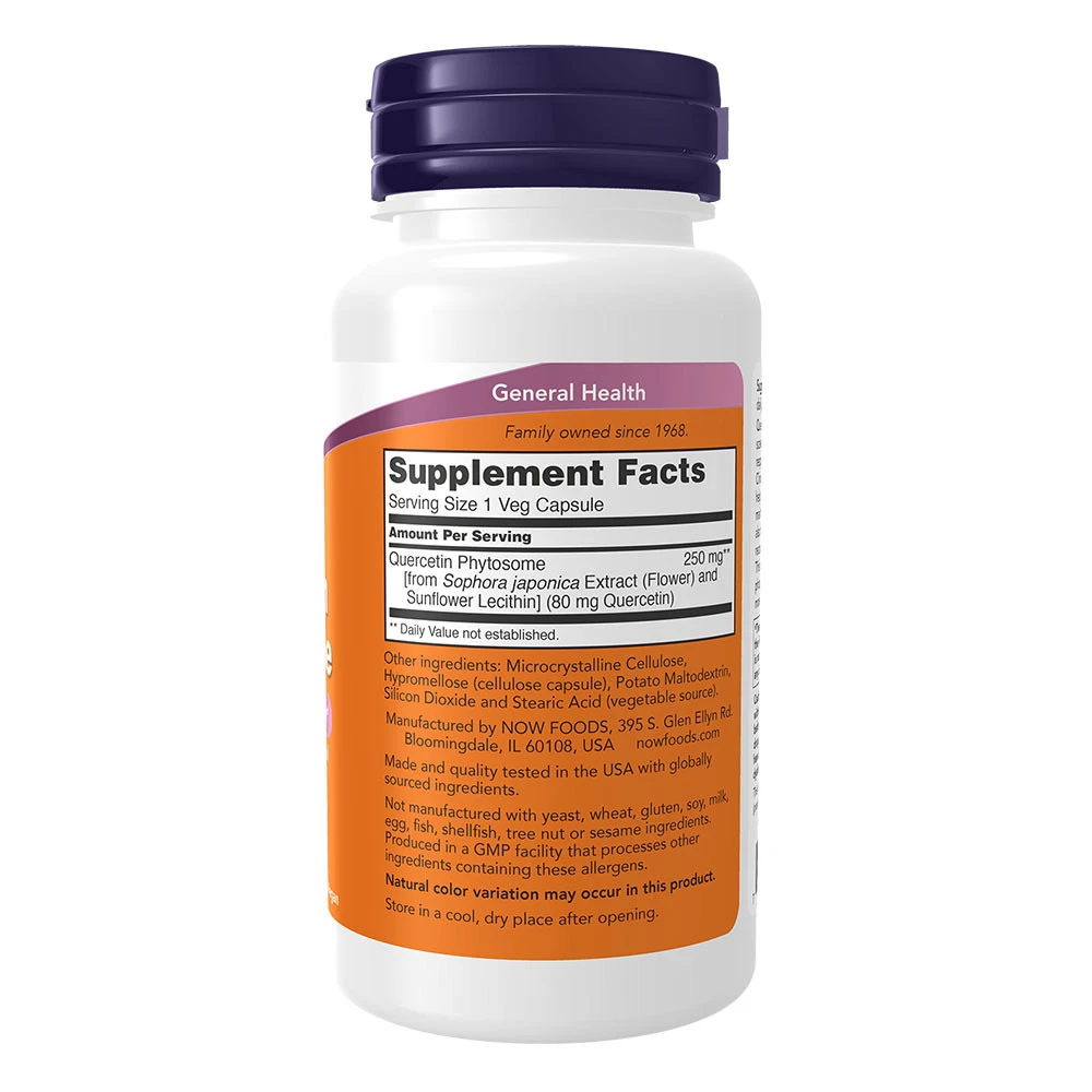 NOW Foods – Quercetin phytosome – 90 vcaps - Image 4