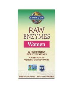 Raw Enzymes Women - 90 vcaps