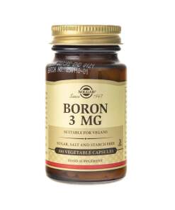 SOLGAR Boron 3 mg (100 caps)