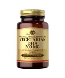 SOLGAR Omega-3 Vegetarian DHA 200 mg (50 softgels)