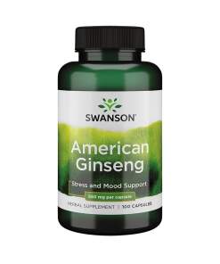SWANSON American Ginseng 550mg 100kaps