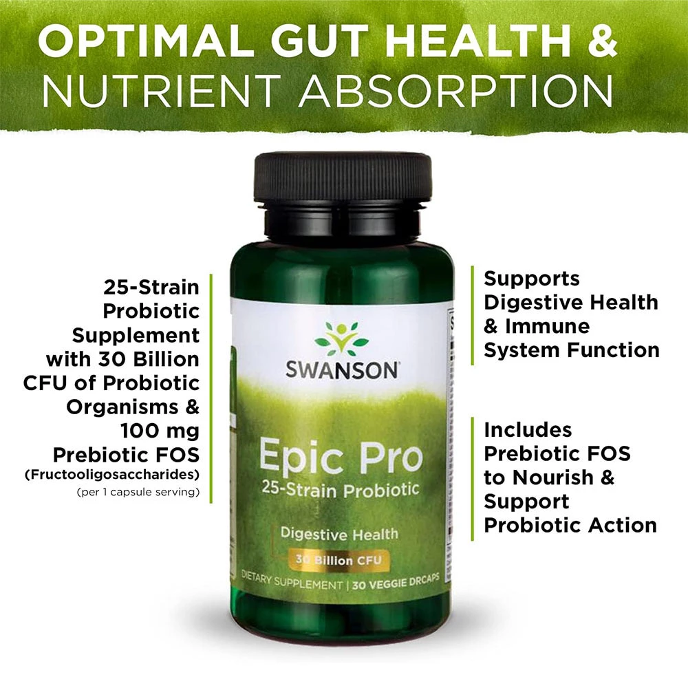 Epic Pro – 25-tüveline probiootikum – 30 kapslit - Image 4