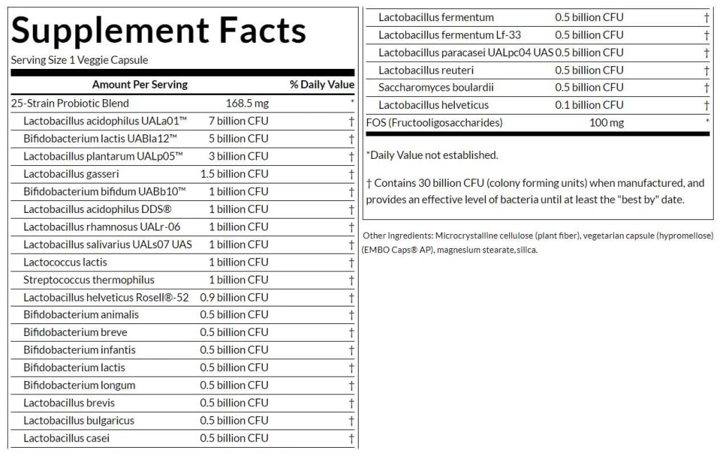 Epic Pro – 25-tüveline probiootikum – 30 kapslit - Image 6