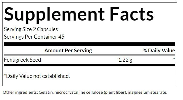 Bukkehornkløver – 610 mg · 90 kapslit - Image 3