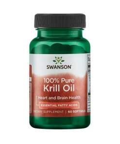 SWANSON Krill Oil 60 kaps