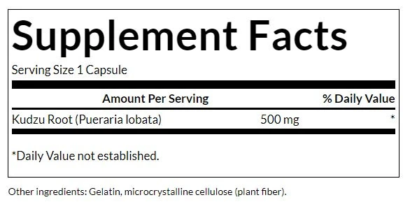 Kudzurod – 500 mg · 60 kapslit - Image 2