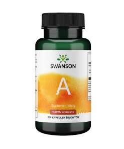 SWANSON Witamina A 10.000IU 250sgels