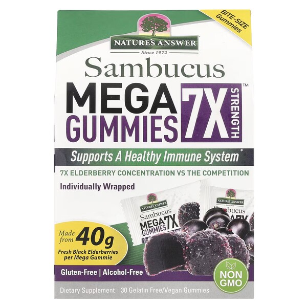 Sambucus Mega Gummies 7X Strength