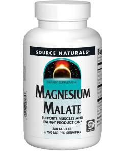 Source Naturals Magnesium Malate 1250mg 360 tablets