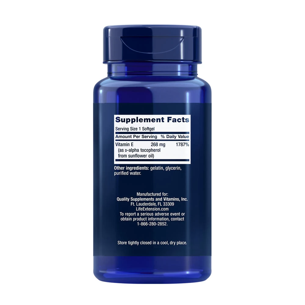 Super E-vitamiin – 268 mg · 90 pehmekapslit - Image 3